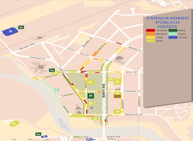 Mapa de parking